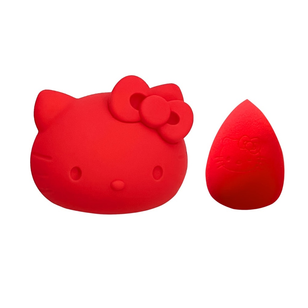 Hello Kitty® Silicone Case + Blending Sponge | Red